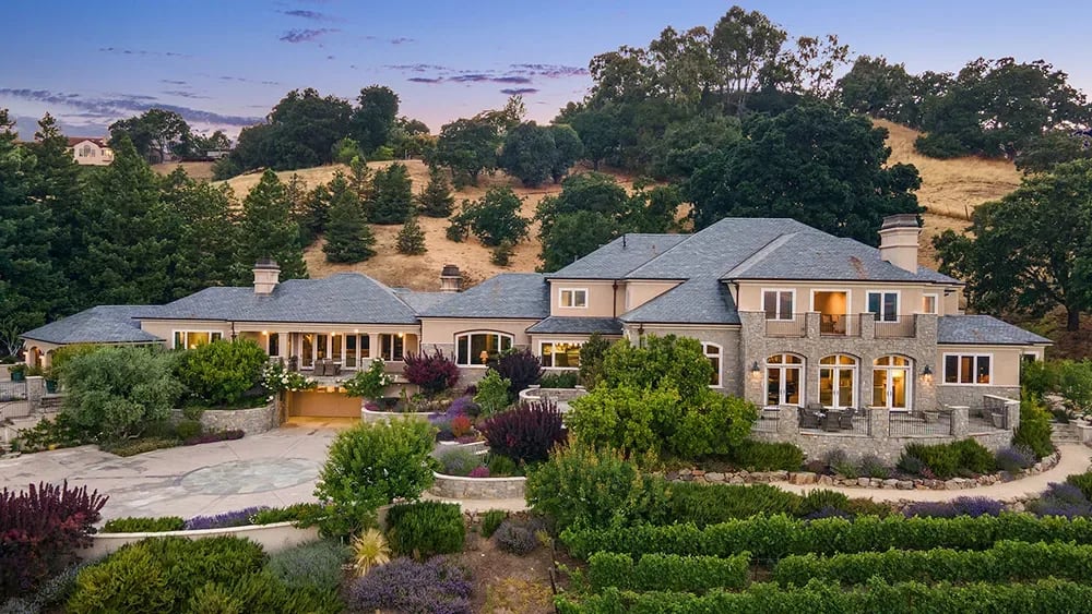 Lafayette CA luxury home is most expensive in Contra Costa