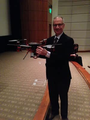 J. Garland Thurman with the Kentwood Real Estate Drone