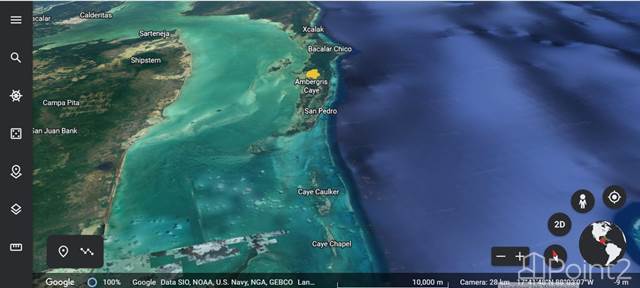 237 Acres Private Peninsular on Ambergris Caye With 6.5 Miles of Waterfrontage - North Cayo Frances