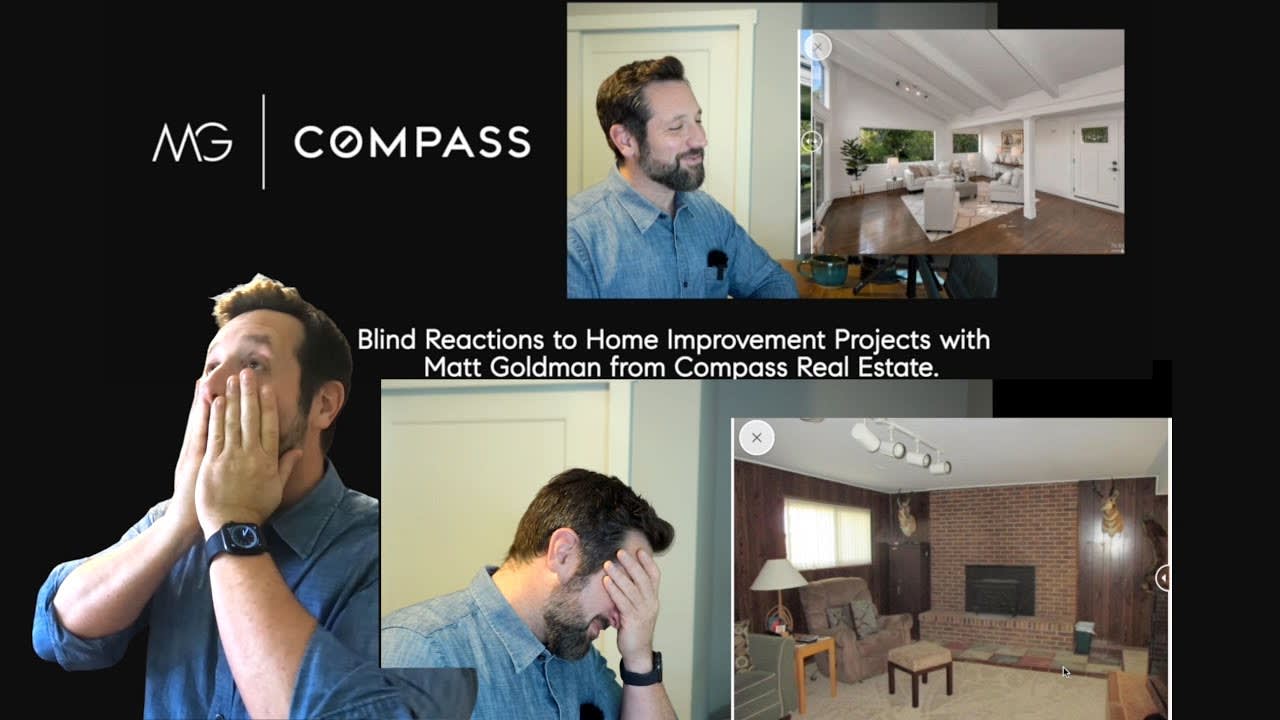 Real Estate Agent Blind Reacts to Home Renovation