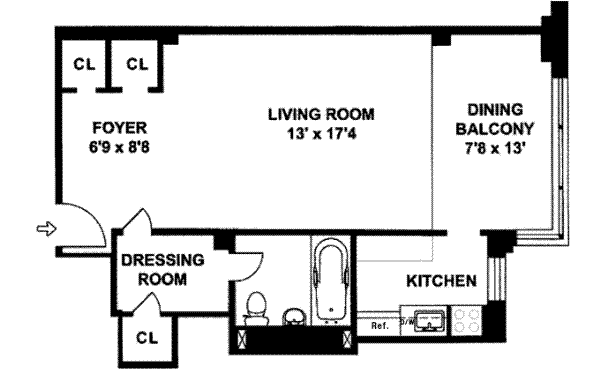 7 Lexington Avenue Unit: 5E