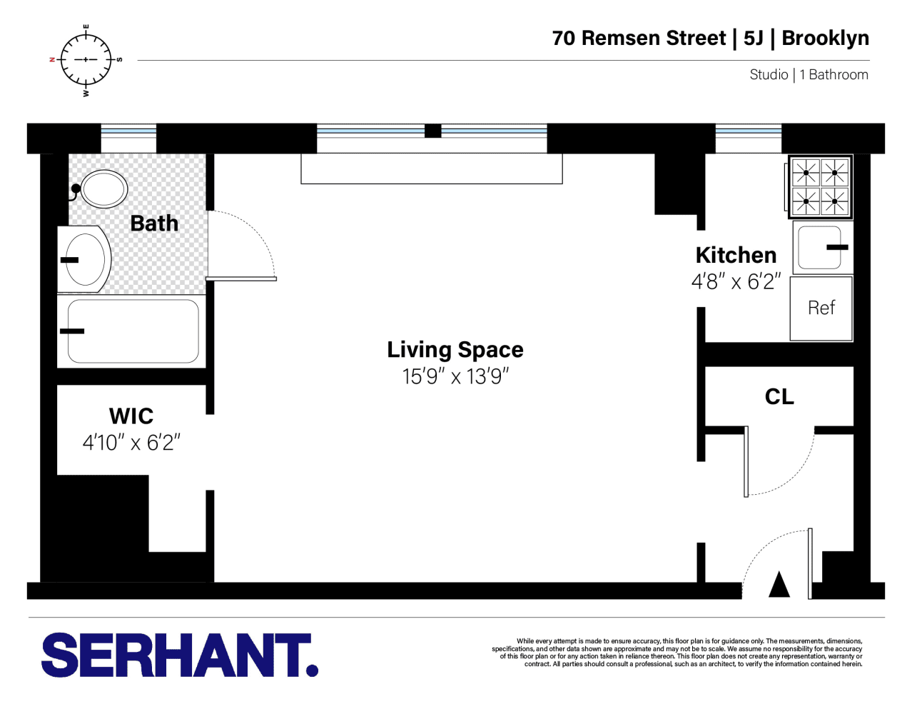 70 Remsen Street Unit: 5J