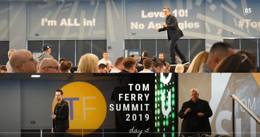 Day #5 of the Tom Ferry Summit 2019 / A Moment of Clarity