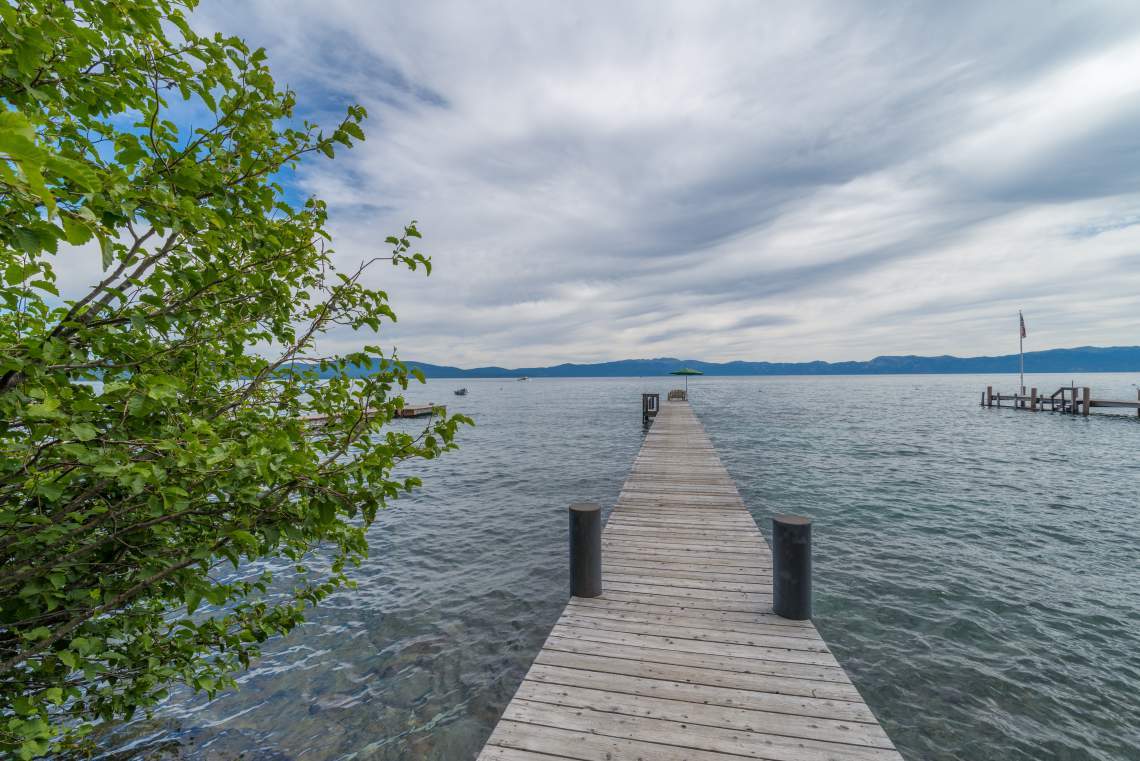 West Shore Lakefront With Private Pier & Buoy