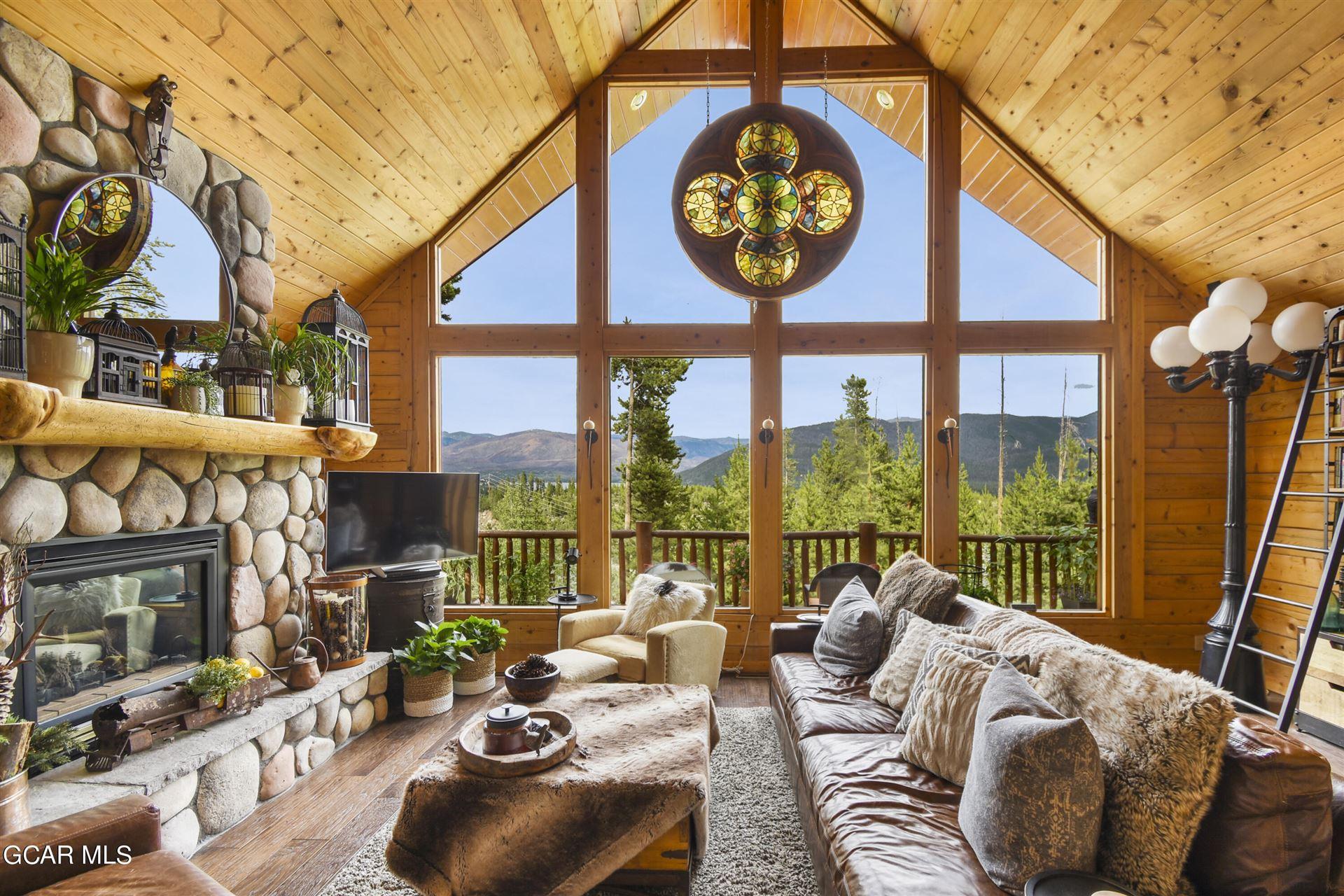 Log Home with Lake Views