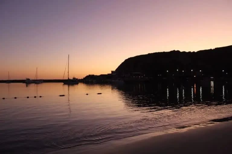 Calm water at Baby Beach, Dana Point—perfect for kids