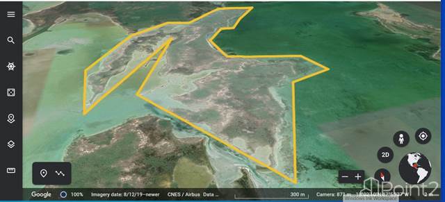 237 Acres Private Peninsular on Ambergris Caye With 6.5 Miles of Waterfrontage - North Cayo Frances