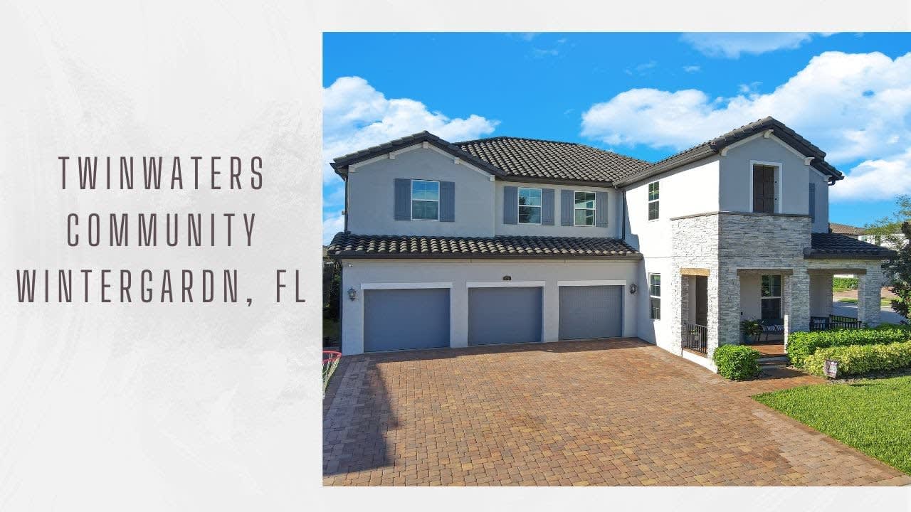 Lafayette Model In Twinwaters Community, Winter Garden, Florida