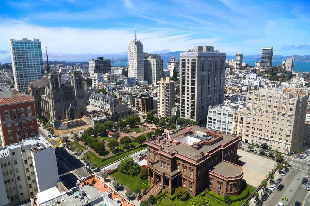 Nob Hill neighborhood in San Francisco