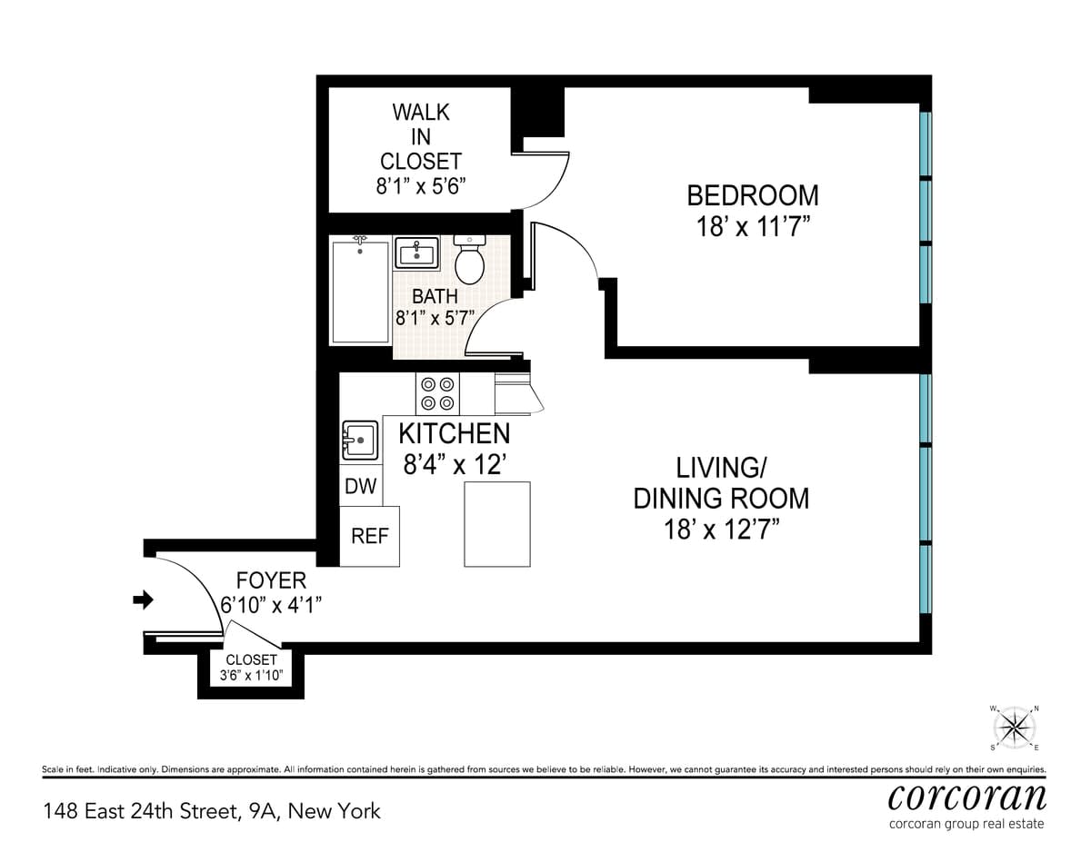 148 East 24th Street Unit: 9A