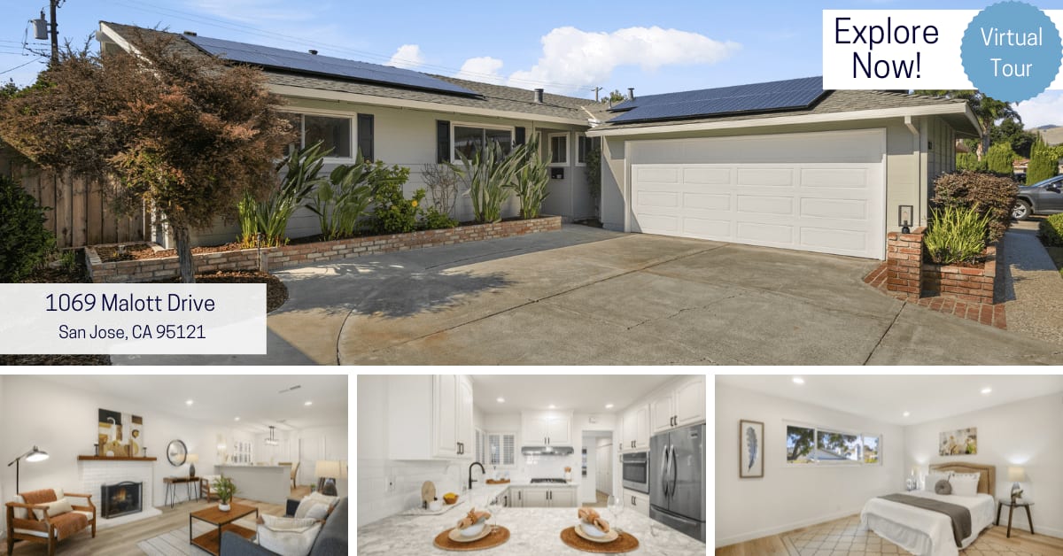 [Virtual Tour] Turn-Key 3 Bed/2 Bath, 1,444 Sqft Home in San Jose! 