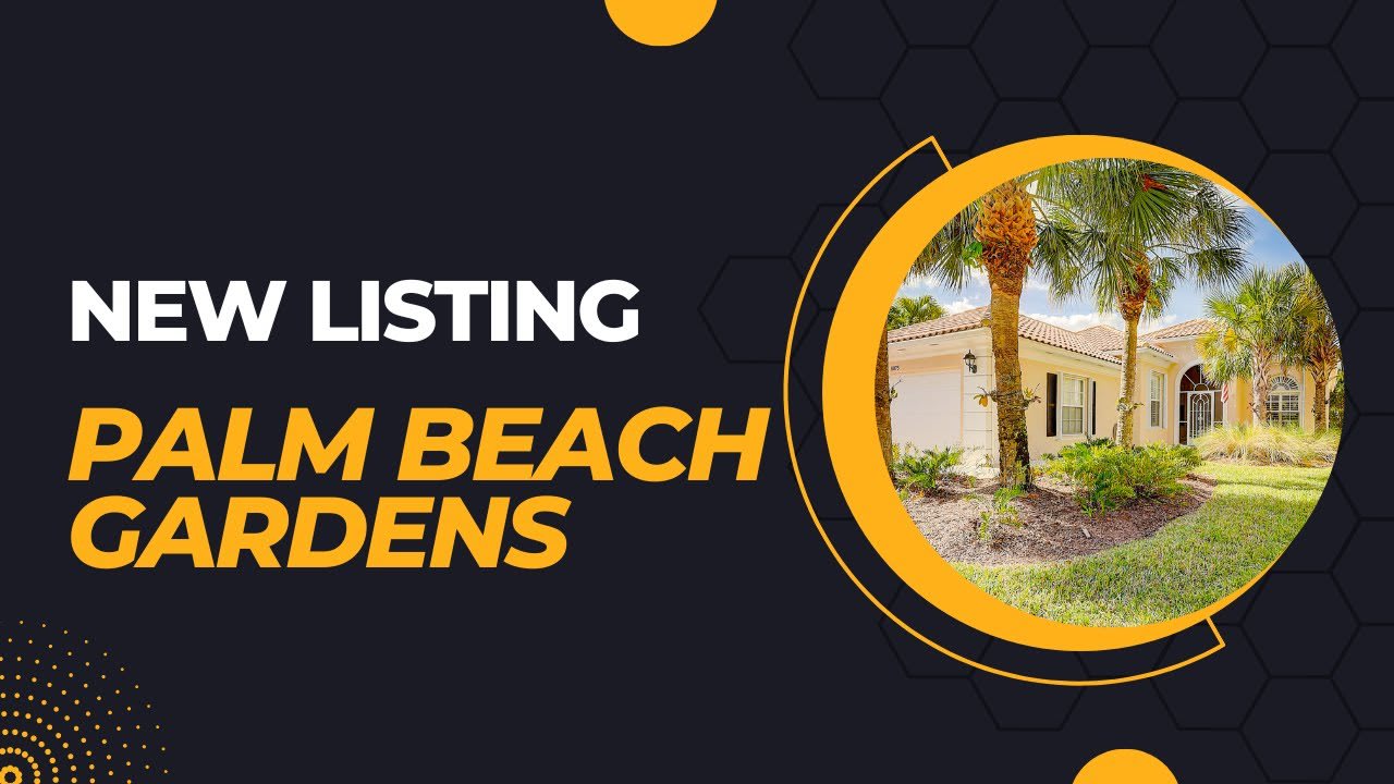 New Listing: 3 bedrooms, 3 bathrooms for sale in Palm Beach Gardens. Offerd at $625,000