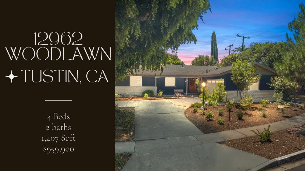 12962 Woodlawn Ave. Tustin, CA