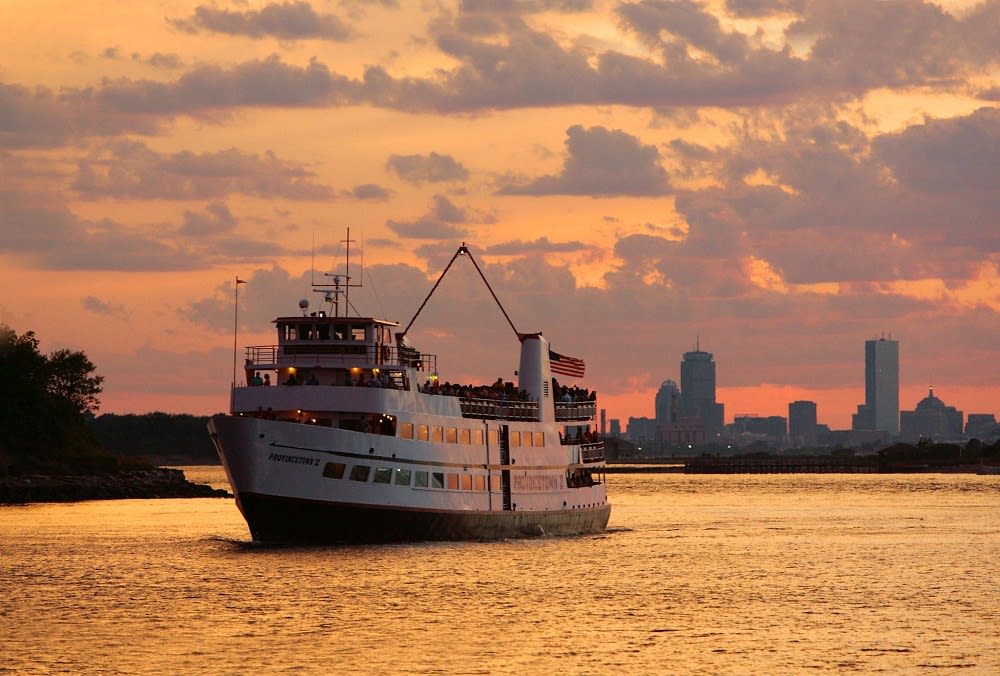 Go on a cruise around Boston Harbor