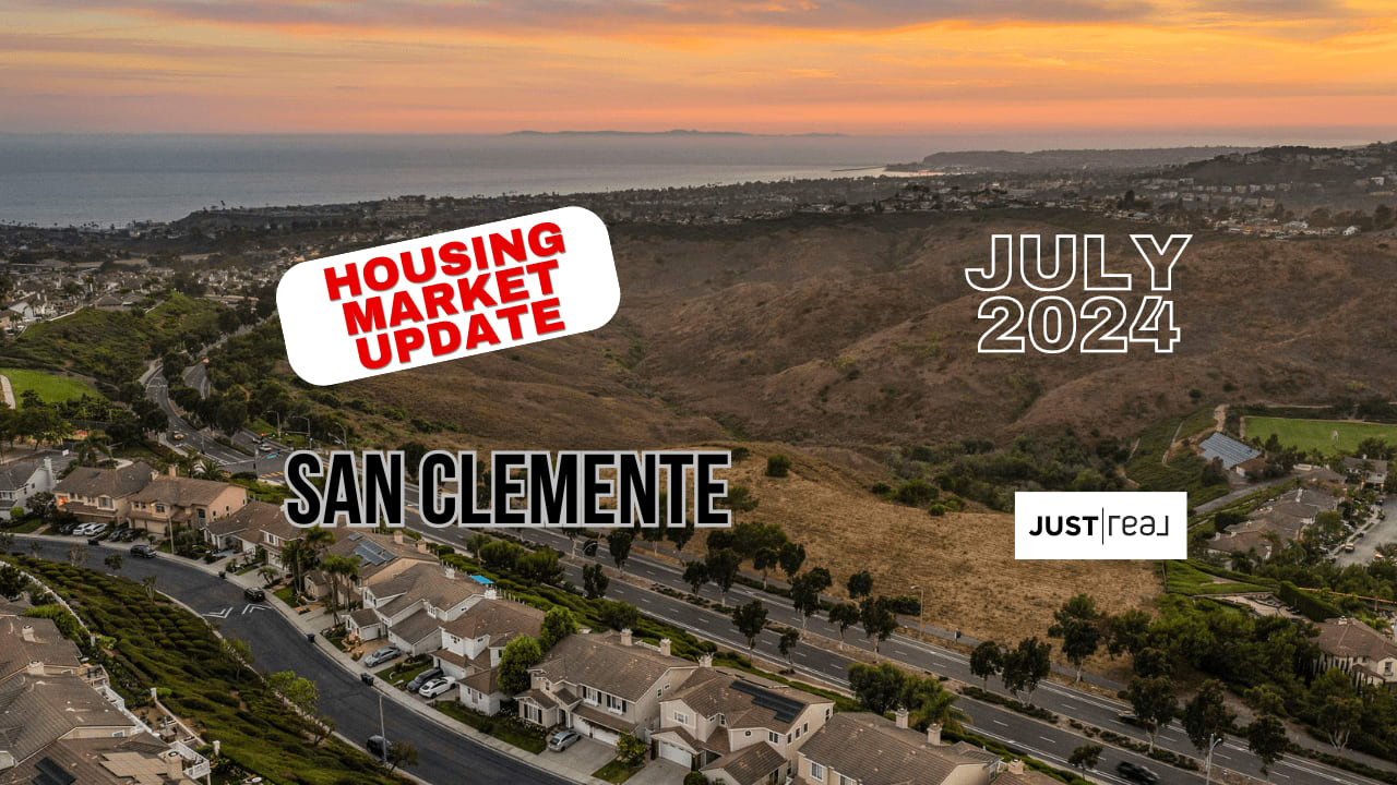 San Clemente July 2024 Housing Market Update