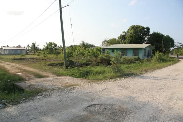 Large construction-ready residential lot in Ladyville