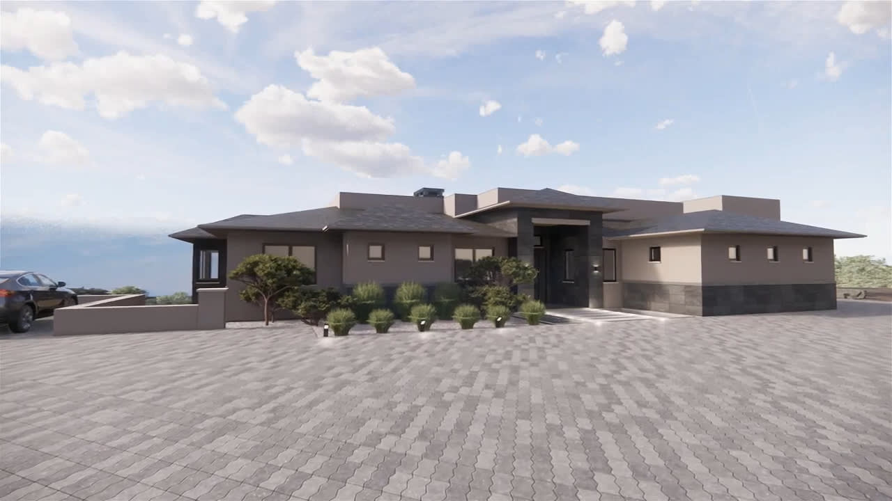 Custom Arizona Home In Cave Creek | To Be Built With RV Garage