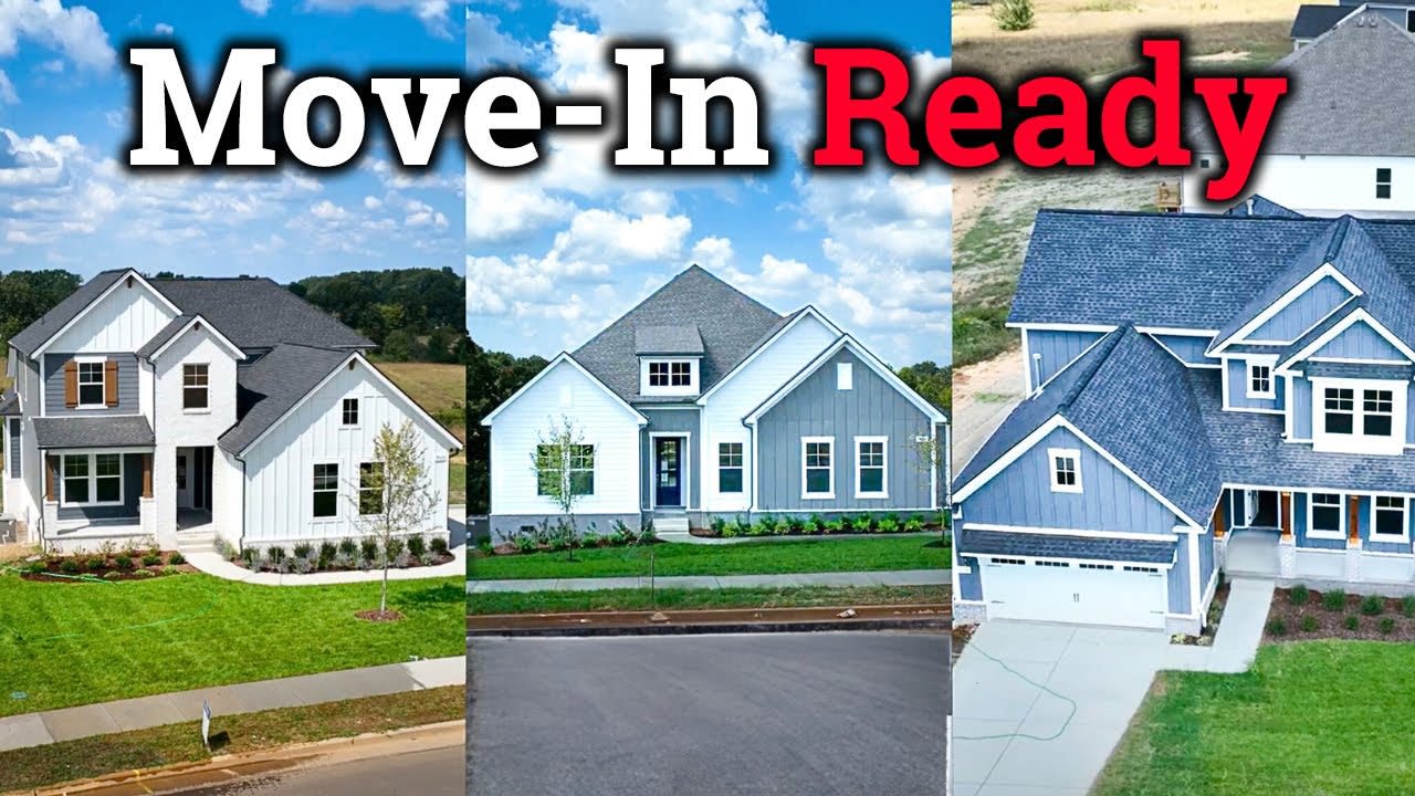 Touring 3 Move-In Ready Homes at Richvale Estates