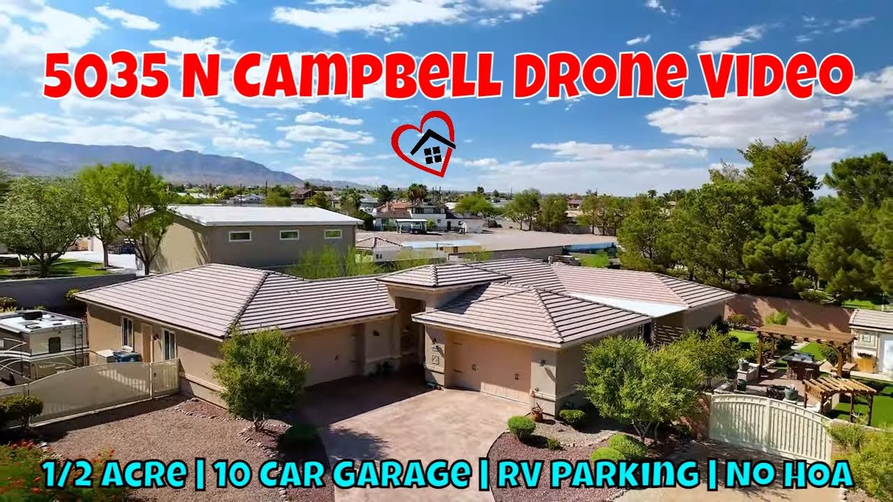 5035 N Campbell Drone Video - Las Vegas