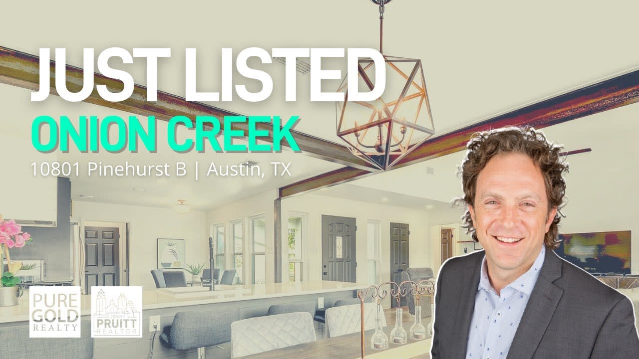 Listing Tour | 10801 Pinehurst B Onion Creek | Josh Pruitt, Realtor