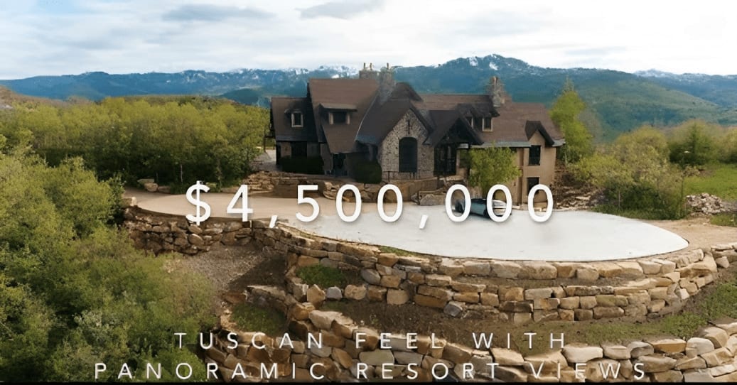 $4,500,000 | TUSCAN FEEL WITH PANORAMIC RESORT VIEWS