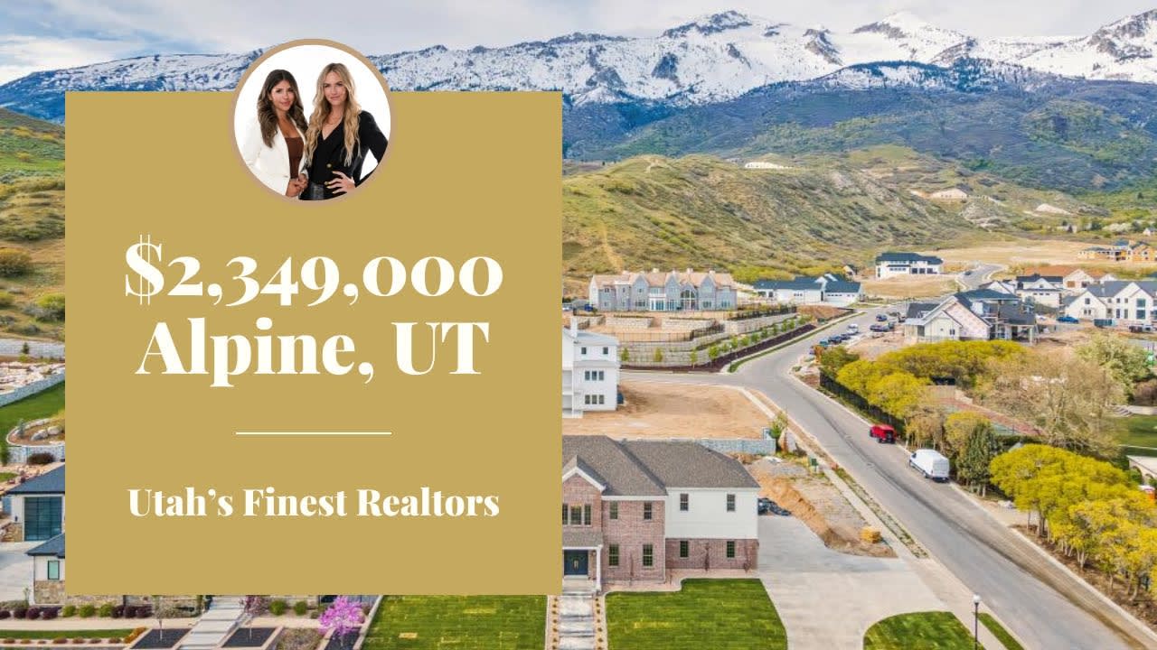 What $2,349,000 gets you in Alpine, UT!