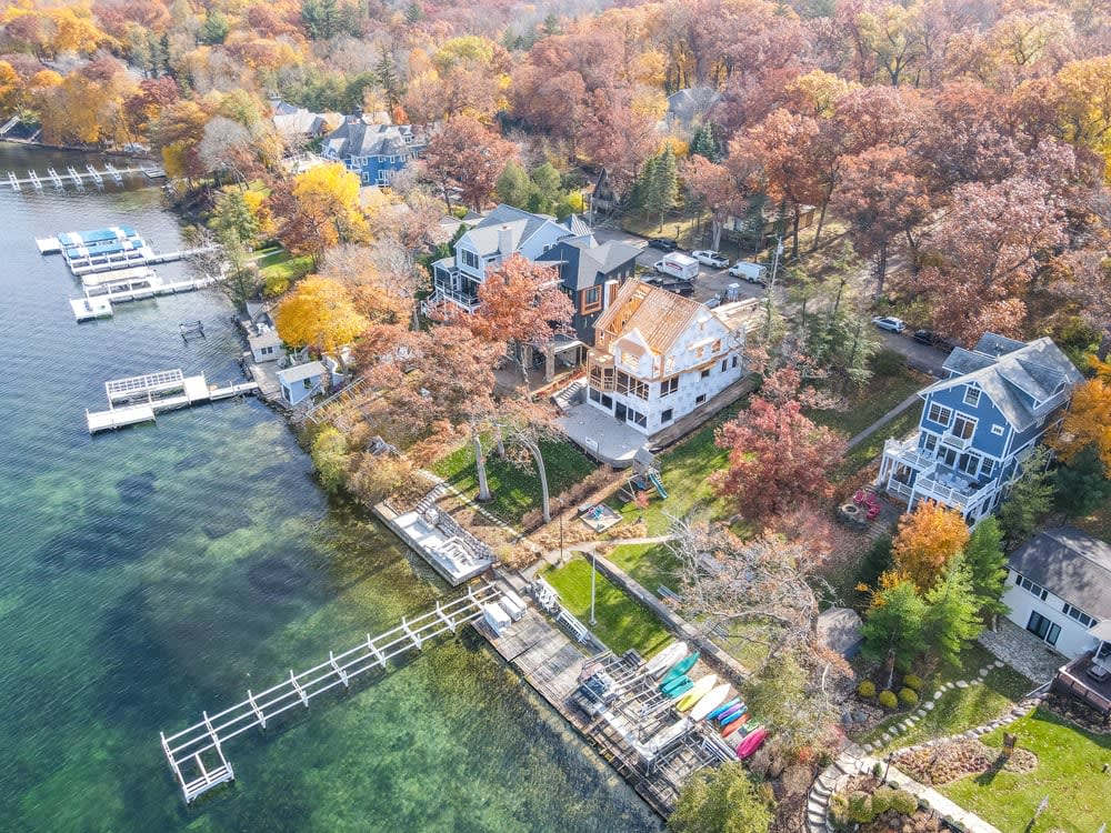 Geneva Lake New Construction Lakefront Home