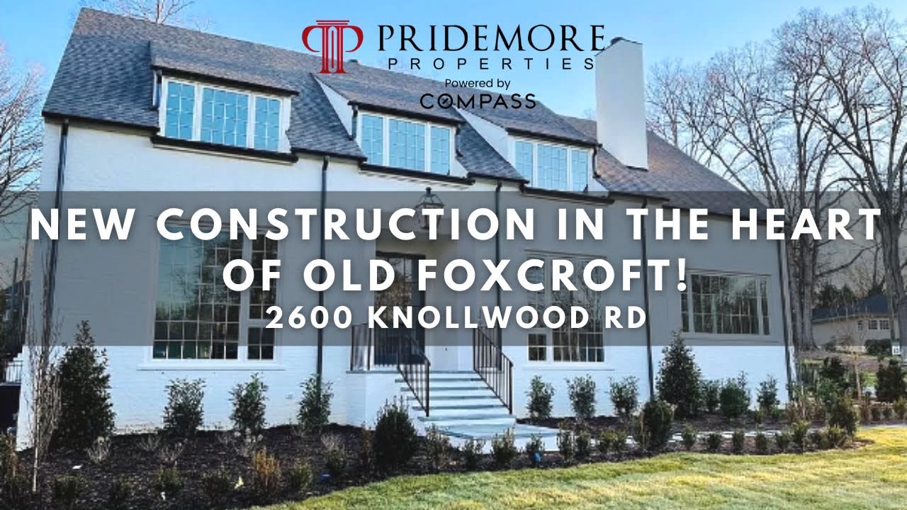 Classic New Construction In The Heart of Old Foxcroft! | 2600 Knollwood Rd Old Foxcroft Charlotte NC