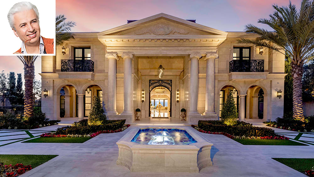 Home of the Week: Inside a New $70 Million Crystal-Encrusted Palace on California’s Newport Coast