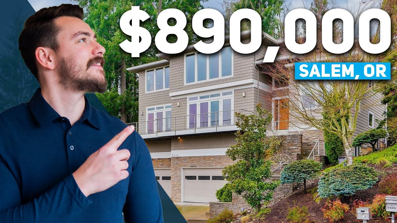 This is what $890k gets you in Salem, OR!