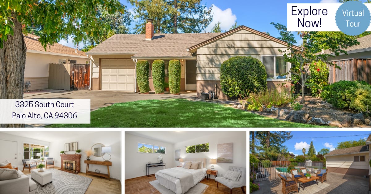 [Virtual Tour] Charming Home in St. Claire Gardens Palo Alto - High Rated Schools, Incredible Location!