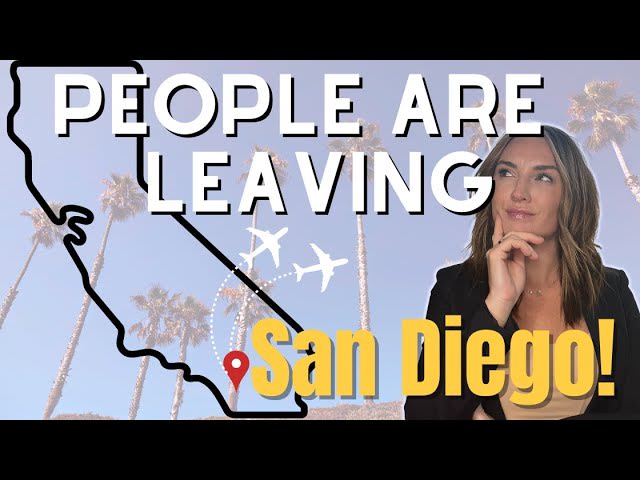 Why are people LEAVING SAN DIEGO? | California Exodus | Where are Californian residents moving to?