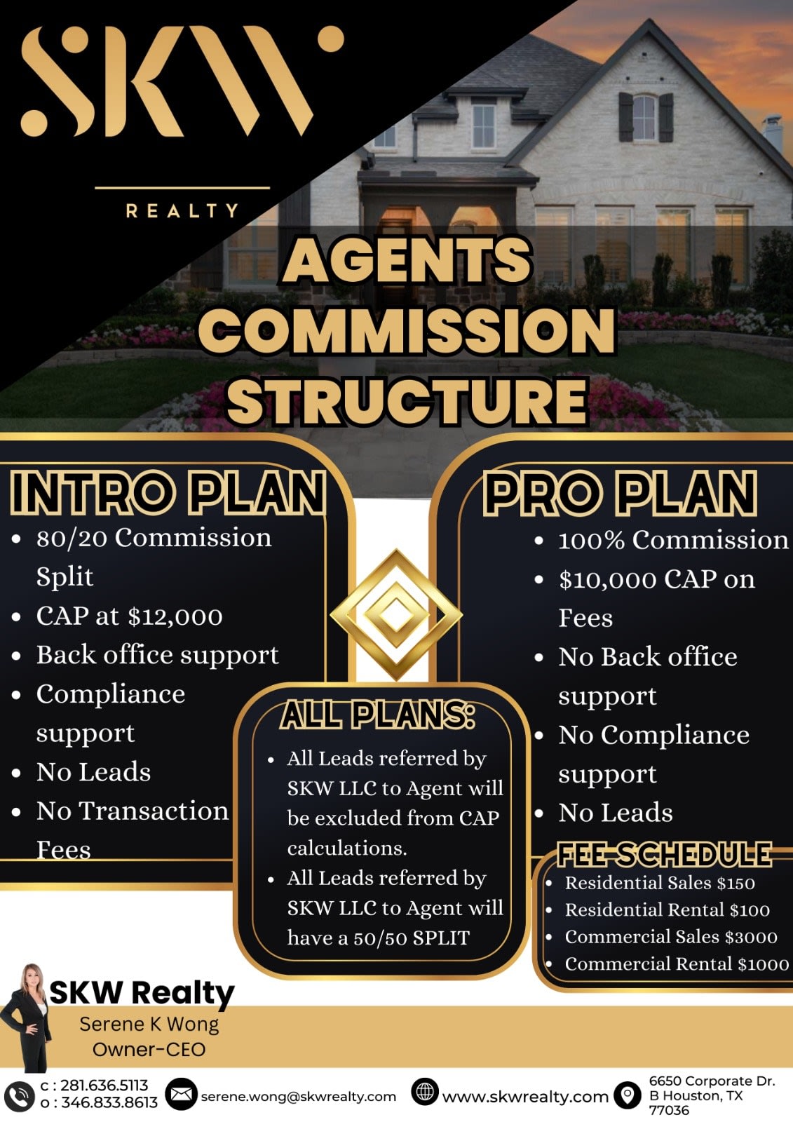 Agent Commission Structure