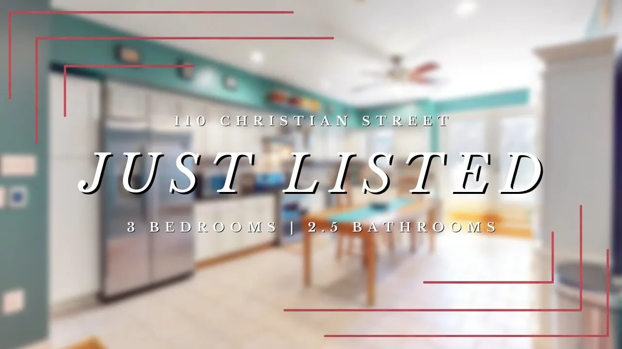 Just Listed: 110 Christian Street