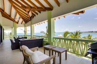 The Caribbean Indulgence – Full-floor luxury oceanfront penthouse retreat.