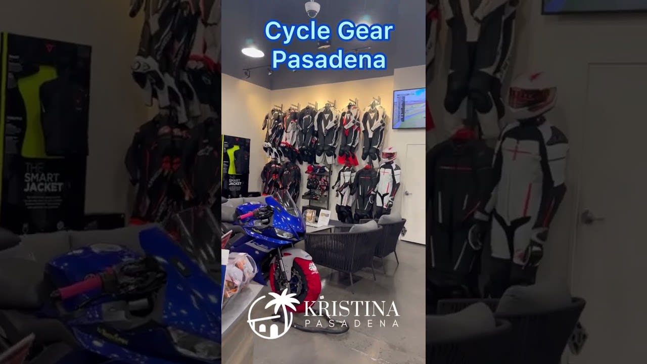 Bringing you the best of Pasadena life. Take a tour with me through Cycle Gear Pasadena 🏍️🌹