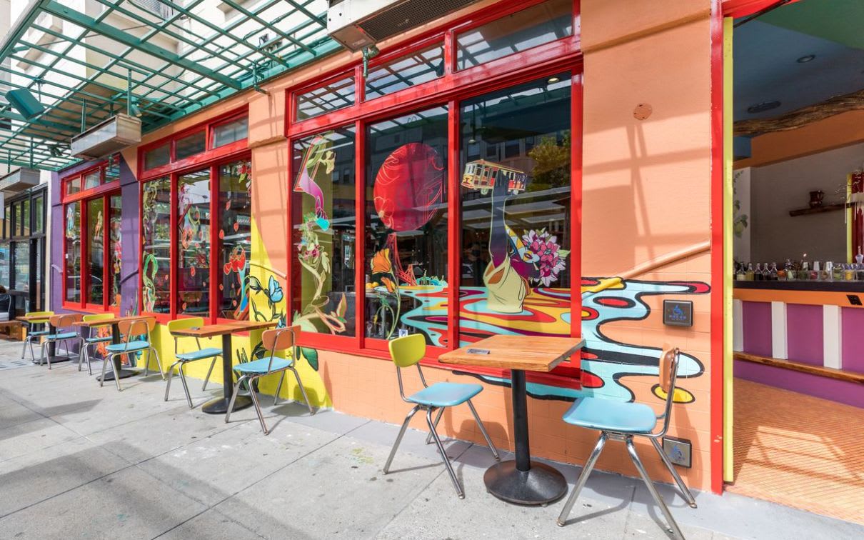 Red Window Restaurant in Columbus Avenue, San Francisco