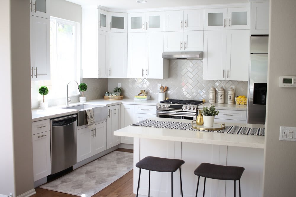 Beautifully staged home interior by Verso Homes