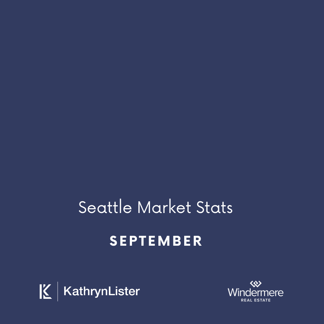 September Seattle Area Market Stats