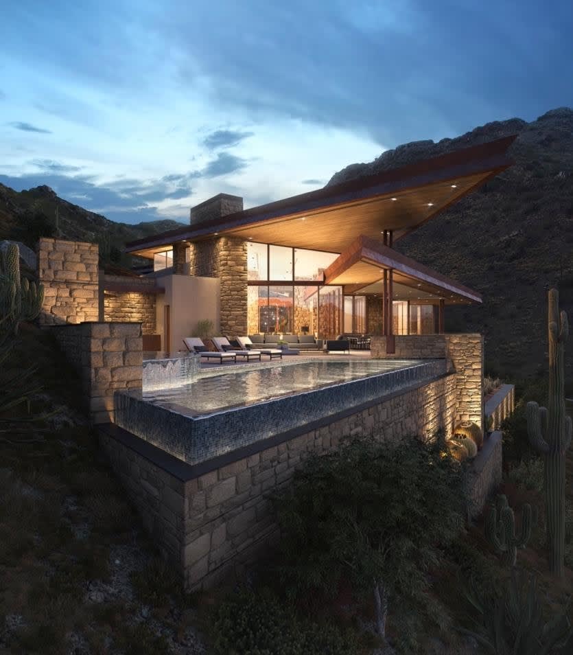Crown Canyon residence earns national home builders award