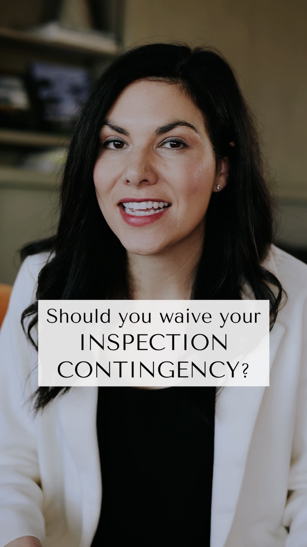 Should you waive your inspection contingency?