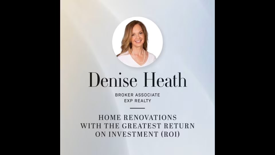Home Renovations with the greatest return on investment (ROI)
