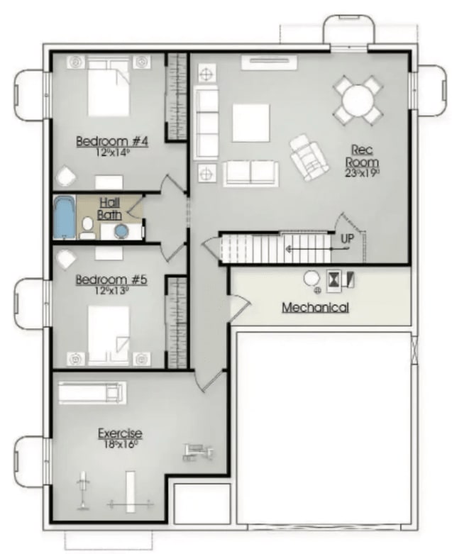 The Cutler (2 Bedrooms on main floor)