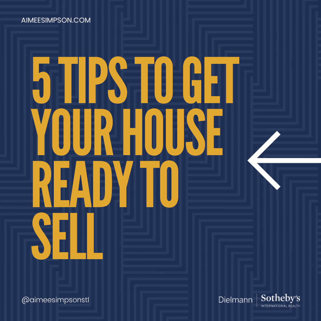 Getting your House Ready to Sell!