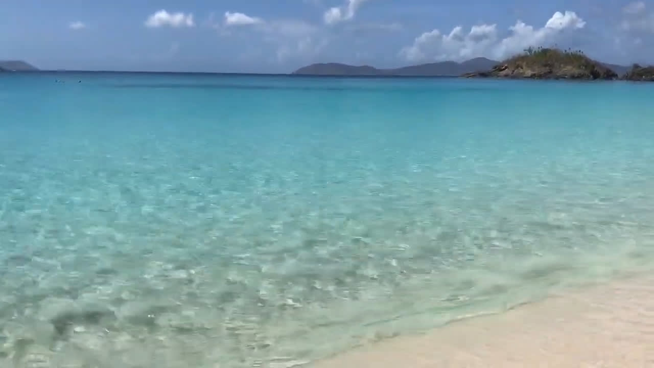 ST. JOHN, USVI BEACH VIEW