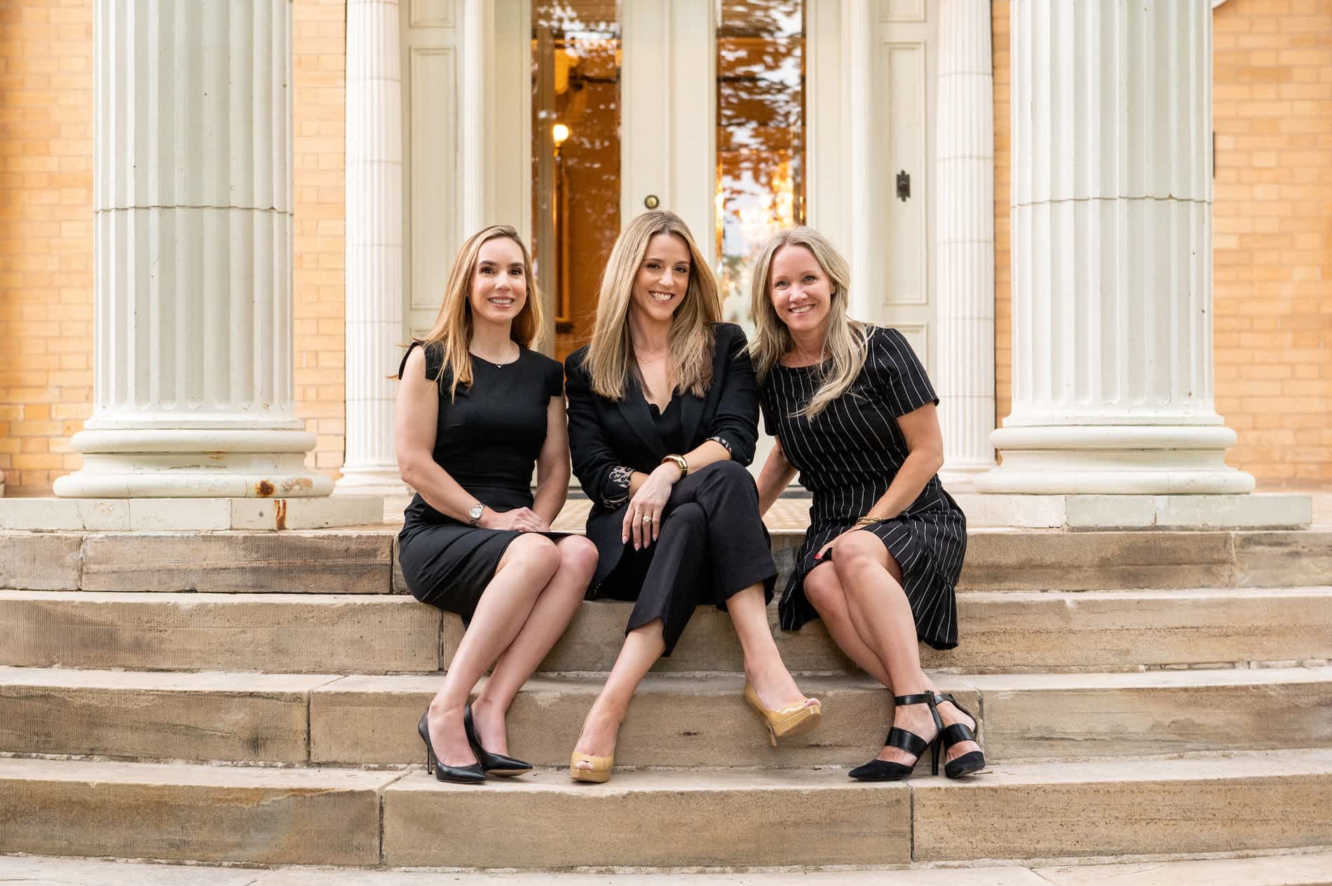 Amy Kissinger, Jane Goulder and Allison Rankin of Compass Denver