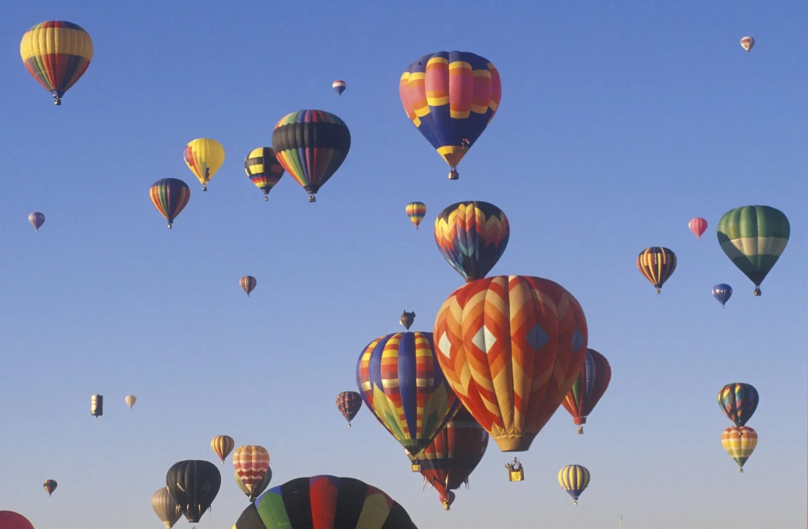 Conquer the skies with a hot air balloon ride