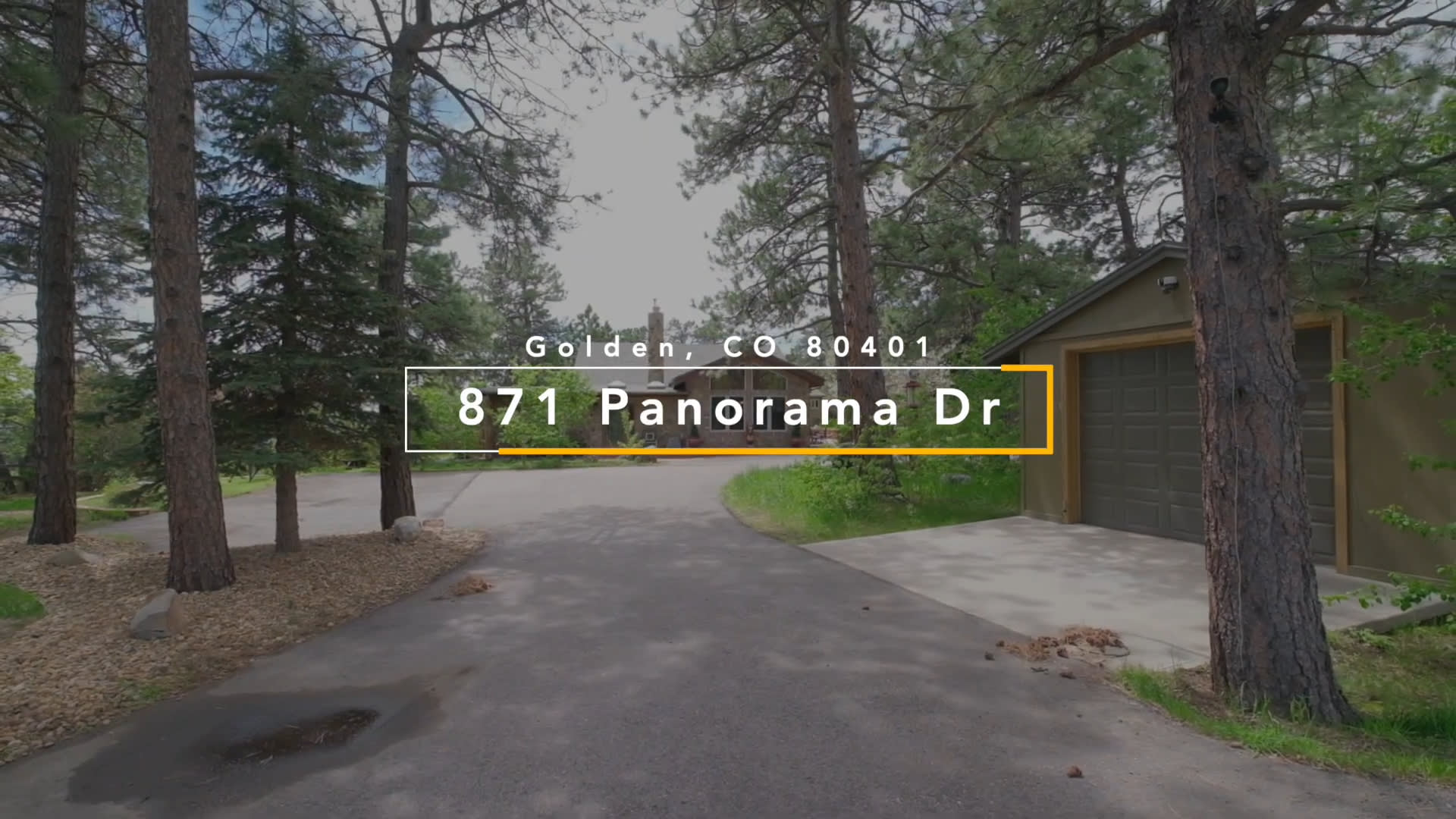 871 Panorama Dr. Golden CO video preview