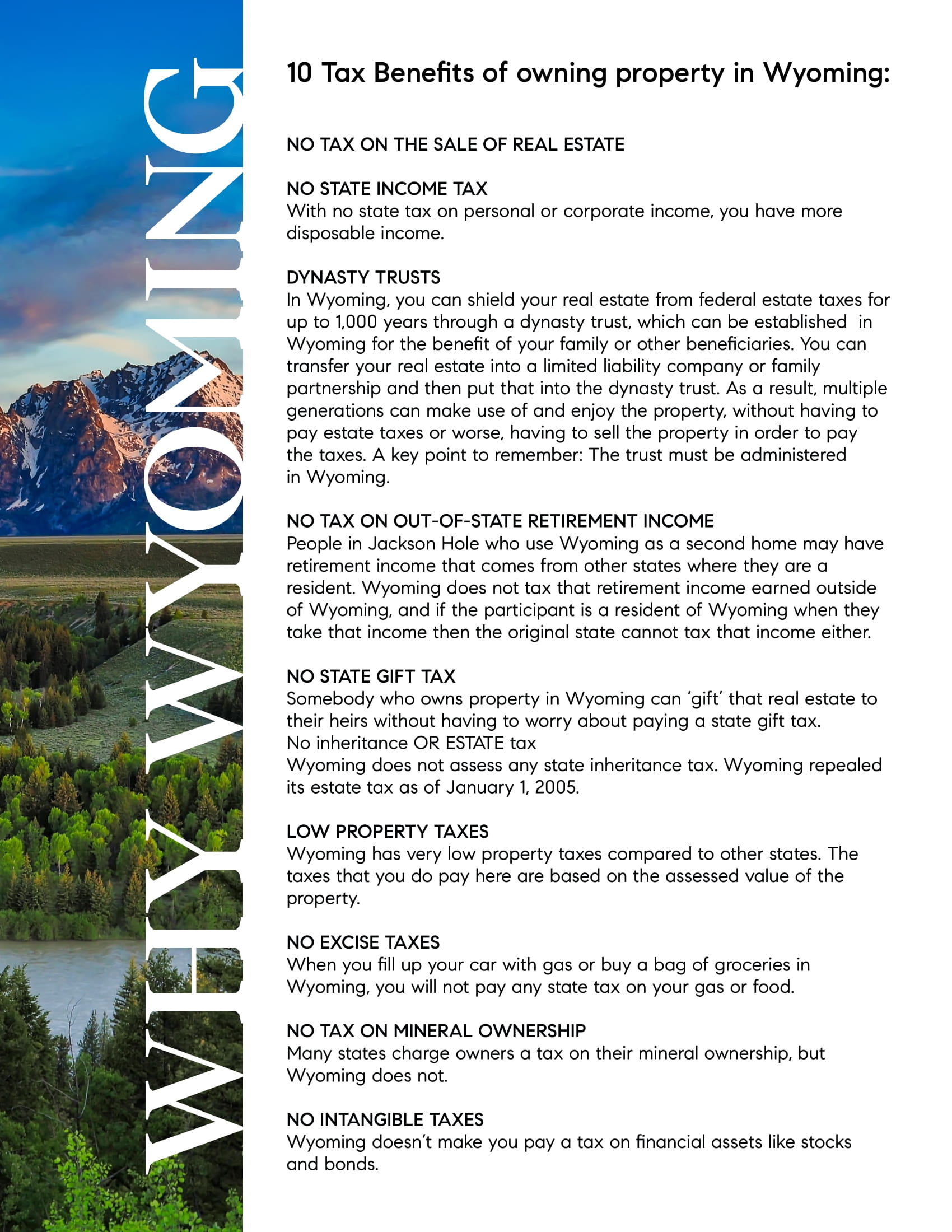 Why Wyoming Icuss Group Jackson Hole & Chicago Real Estate Experts