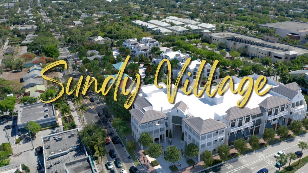Unveiling a New Look: The Incredible Construction Transformation of Sundy Village in Delray Beach!
